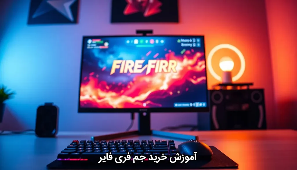 آموزش خرید جم فری فایر
